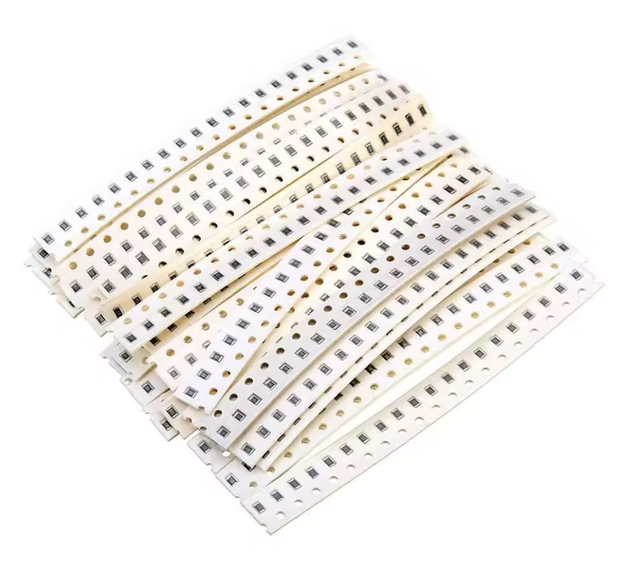 SMD Components resistor on PCB